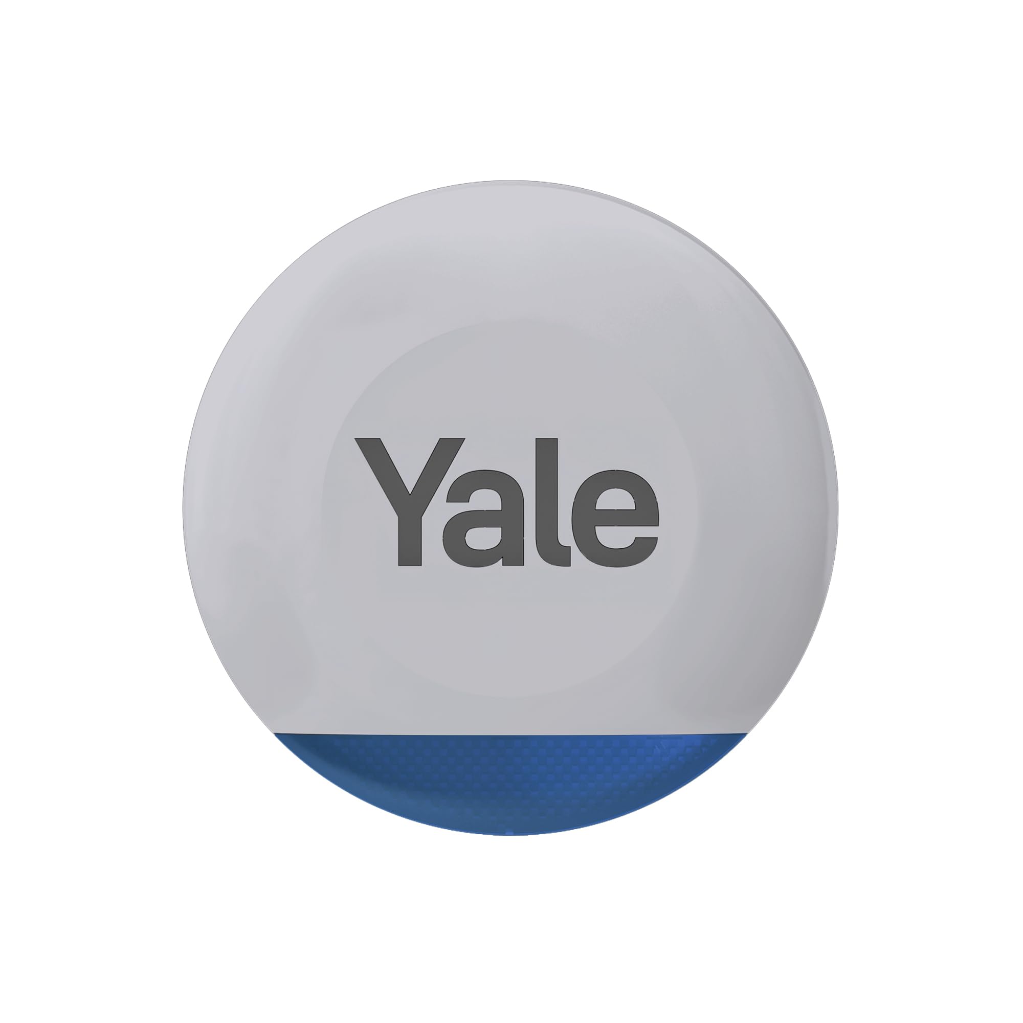 Yale Outdoor Siren Grey | Up to 100dB Adjustable Siren | Flashing LED Lights | Weatherproof | Real-time Alerts | Only Compatible with New Yale Smart Alarm