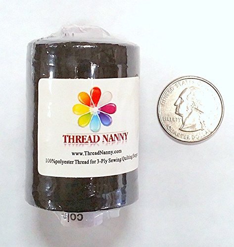 PREMIUM 25 1100yards Spools of 3-PLY Polyester threads - Regular Colors from ThreadNanny