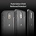 Poetic Karbon Shield Slim Fit LG Stylo 3 Case Cover With Anti-Slip Side Grip and Carbon Fiber Texture for LG Stylo 3 (Will Not Fit LG Stylo 3 Plus) Black