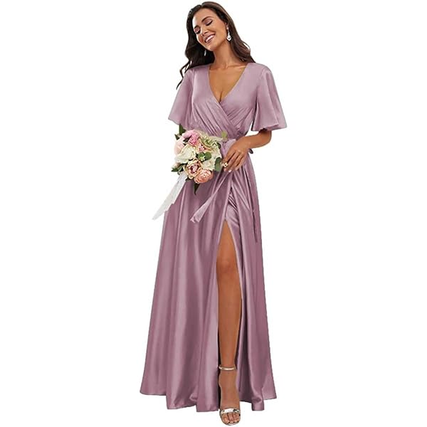 blush velvet bridesmaid dresses Burnished Gold Velvet V-Neck Bridesmaid Dress Mermaid Floor-Length