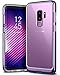 Caseology Skyfall for Galaxy S9 Plus Case (2018) - Clear Back & Slim Fit - Metallic Purple
