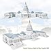 CubicFun 3D Puzzles for Adults Kids the U.S. Capitol Architectures Model Kits Building Toys, Gifts for Woman Men, 132 Pieces