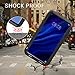 HATA Huawei P30 Pro Metal Rugged Hybrid case Silicone Military Defense P30 Pro Heavy Duty case with Gorilla Glass Tough Full-Body Cover for Huawei P30 Pro (Black, P30 Pro)
