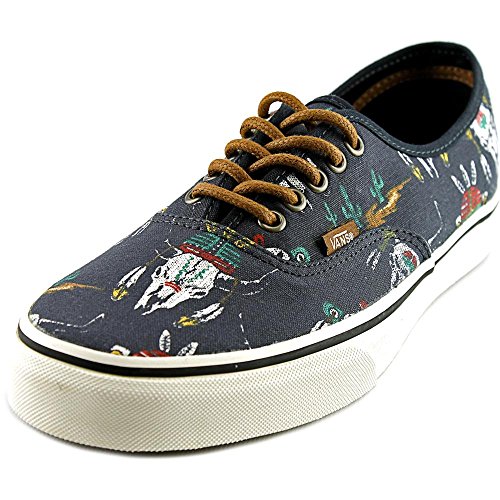 Vans Authentic Desert Tribe Blue Graphite Mens Skate Shoes Size 9