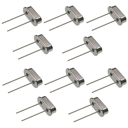 Optimus Electric Quartz Crystal Oscillator 40MHz for Microprocessor Microcontroller Precision Frequency Timing Time Tracking Clock Signals with Through Hole Mounting Type from Pack of 10 - Thumbnail 2