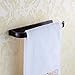 ELLO&ALLO Oil Rubbed Bronze Towel Bars for Bathroom Accessories Wall Mounted Towel Holder, Rust Protection