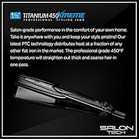salon tech titanium 450 flat iron