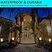 Gold Armour 2 Pack Solar Lights Upgraded - Flickering Flames Torch Solar Path Light - Dancing Flame Lighting 96 Led Dusk to Dawn Flickering Tiki Torches Outdoor Waterproof Garden