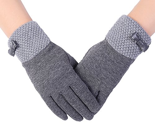Ellewin women s stretch classic screen touch winter glo…