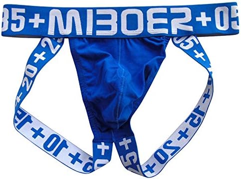 Men's Cotton Underwear Comfy Pouch Jockstrap Supporter