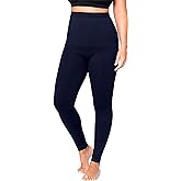 SHAPERMINT High Waisted Tummy Control Compression Leggings for Women - Petite to Plus Size Womens Leggings Non See Through