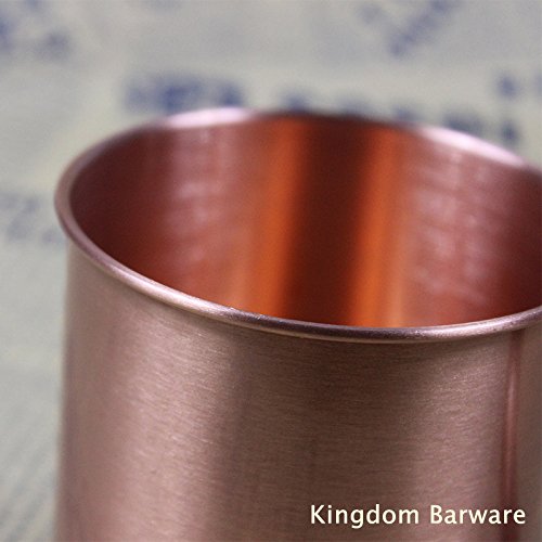 VT BigHome 450ml 16.0oz 100% Copper Mug Mule Durable Coppery Beer Mugs Coffee Mug Milk Cup Pure Copper Cup Drinkware