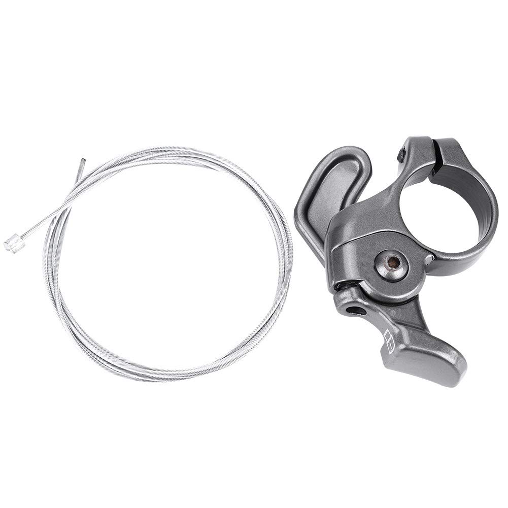 Keenso Remote Lockout Lever, Handlebar Remote Lockout for Front Fork Bike Bicycle Remote Lockout Lever for SUNTOUR ROCKSHOX Manitou Giant Front Fork Bicycles and Accessories Riding
