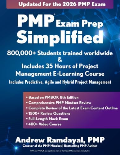 PMP Exam Prep - 2023 Exam Ready. Most Accurate Agile & Predictive