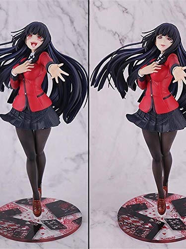 Kakegurui Jabami Yumeko J 1/8 Skala Painted PVC Figure Funktionsdiagramm Vergriffener Rare Spot-Kinder zusammengebautes… – Bild 5