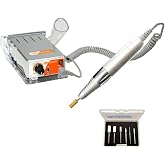 Medicool Pro Power 20k Portable Electric Nail Drill File Machine Professional 20,000 RPM for Manicure Pedicure with Bit Kit 1 Bundle | PP20K+BK1
