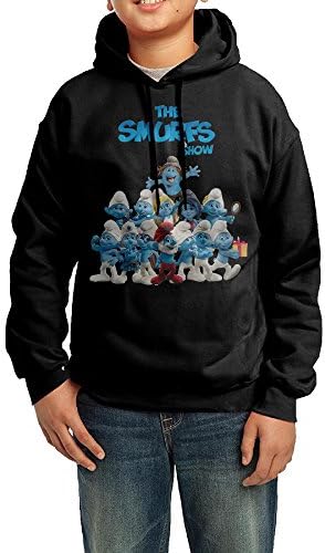 Funny Black Best Hoodie Smurfs Juniors Cute Hoodies For Boy