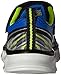 Skechers Kids Boys' Hypno-Flash-Tremblers Light Up Loafer,Blue/Lime,1.5 M US Little Kid