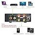 LiNKFOR Home Audio Amplifier with Power Adapter Bass and Treble Control 2 Channel Stereo Audio Amplifier Receiver Mini Hi-Fi Class D Integrated Amplifier TPA3116D2 for Home Speaker 50W x 2thumb 1