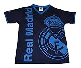 Real Madrid Fc Soccer Jersey Youth Kids Training (Navy, YM)