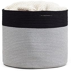 Goodpick Cotton Rope Basket Baby Nursery Laundry