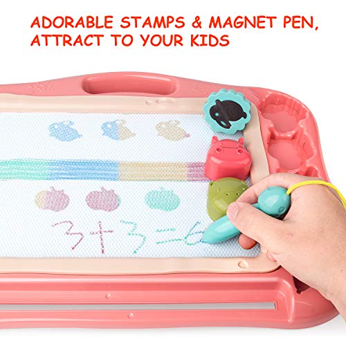 image for Gamenote Magnetic Drawing Board for Kids 12×16 inch - Kids Toddler Dr
