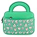 7-8 inch Tablet Sleeve, KOZMICC 7-8 inch Tablet Ultra-Portable Neoprene Carrying Sleeve Case Bag with Accessory Pocket for Apple iPad mini, Amazon Fire HD, Samsung, Nabi, Kids Tablet - Teal Owl