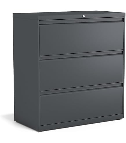 Amazon.com: Hirsh 42-in Wide HL8000 Series Metal 4 Drawer Lateral
