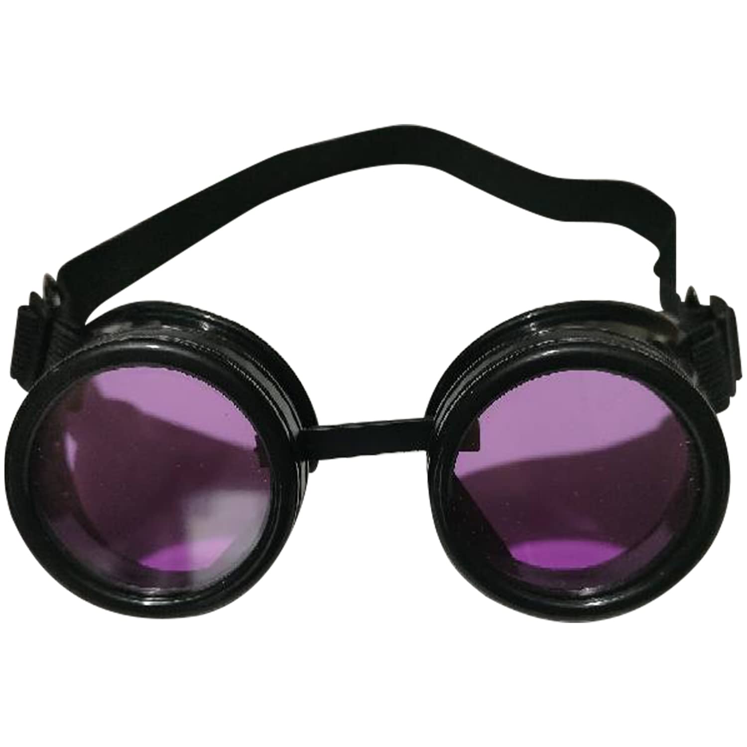 Riloer Steampunk Glasses with Elastic Band Welding Steampunk Glasses for Industrial Use