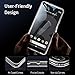 ESR Mimic Tempered-Glass Case Compatible with Google Pixel Model Two Clear