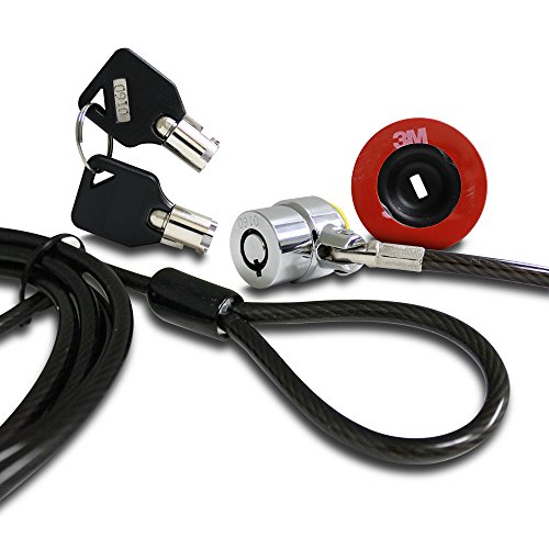 ChargeTech Anti-Theft Security Hardware Cable Lock Kit for Laptop ...