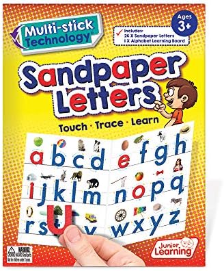 Junior Learning MultiStick Sandpaper Letters Educational Action games