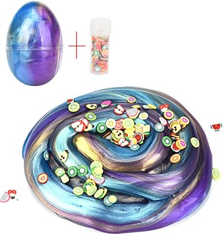 Gorgii Egg Colorful Slime Squishy Clay Stress Relief Kids Sludge Toy Game - Best gift for Children (Colorful)