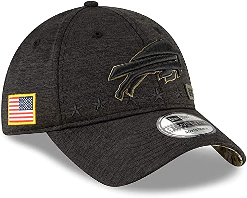 New Era Authentic Heather Black Veteran/Memorial
