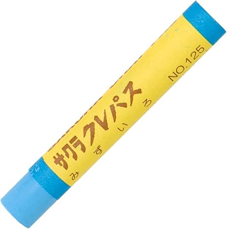 Amazon サクラクレパス クレパス太巻 Lpバラ 125 みずいろ クレヨン 文房具 オフィス用品