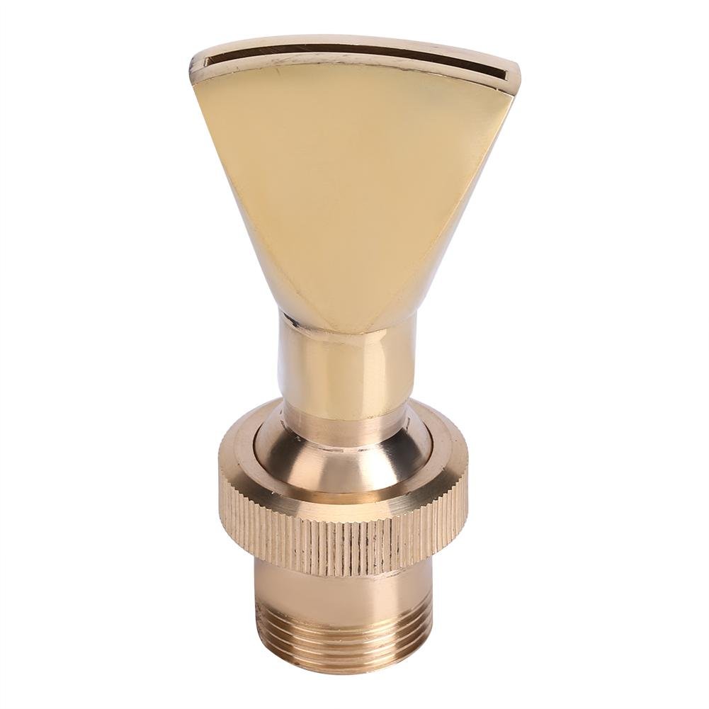 Dn20 Fan-Shaped 1/2" Dn15&3/4" Brass Fountain Nozzle Nozzle