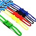 Superdream MTB Cycling Bike Bicycle Silicone Band Flash Light Flashlight Phone Strap Tie Ribbon Mount Holder (Pack of 6)