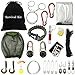 Sportsun Outdoor Survival Kits with Emergency Equipment for Hikers Campers and Survivalist, Lightweight, Small and Easy to Carry 18 Different Accessories