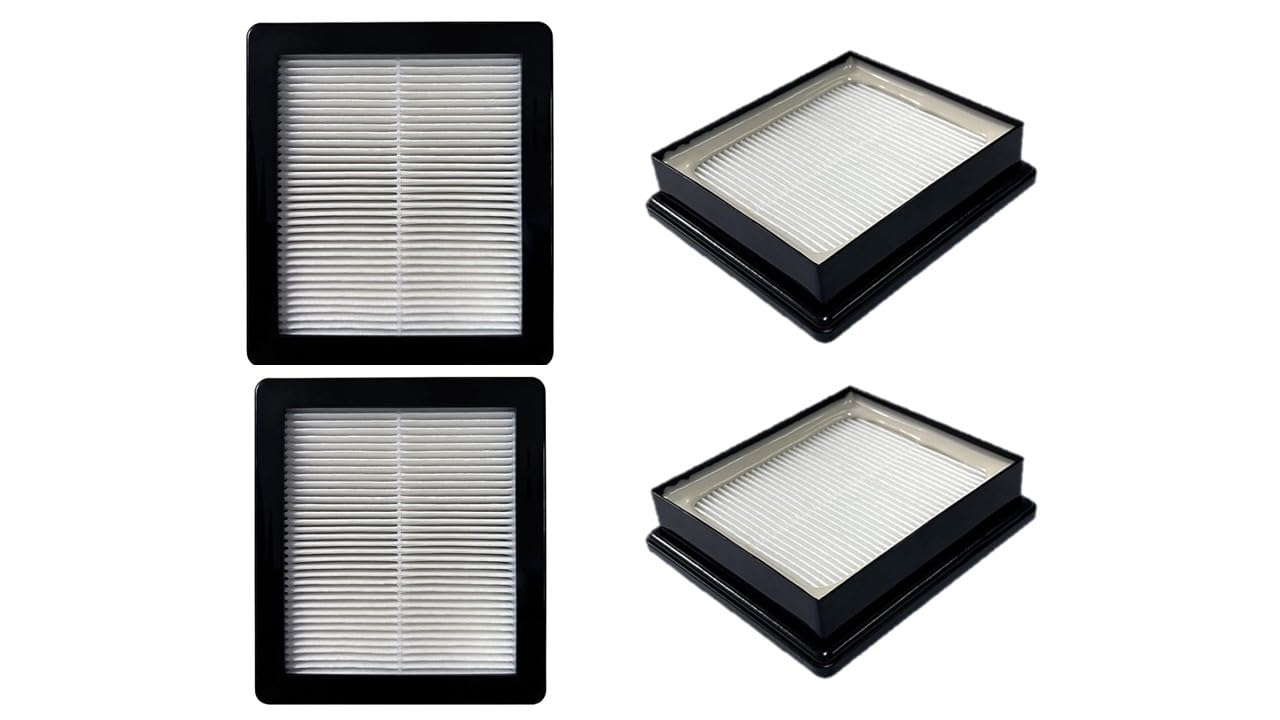 Photo 1 of 4 Pack Replacement 107315 Hepa Exhaust Filters. Compatible with Super Coach Pro6, Super Coach Pro10, FS 6, and GoFree Flex Backpack Vacuums