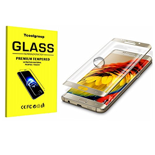 Screen Protector,Full Covered HD Clear Covered Edge Tempered Glass Screen Protector Film for Samsung Galaxy S6 Edge/S6 Edge Plus/ S7 Edge/Note Edge