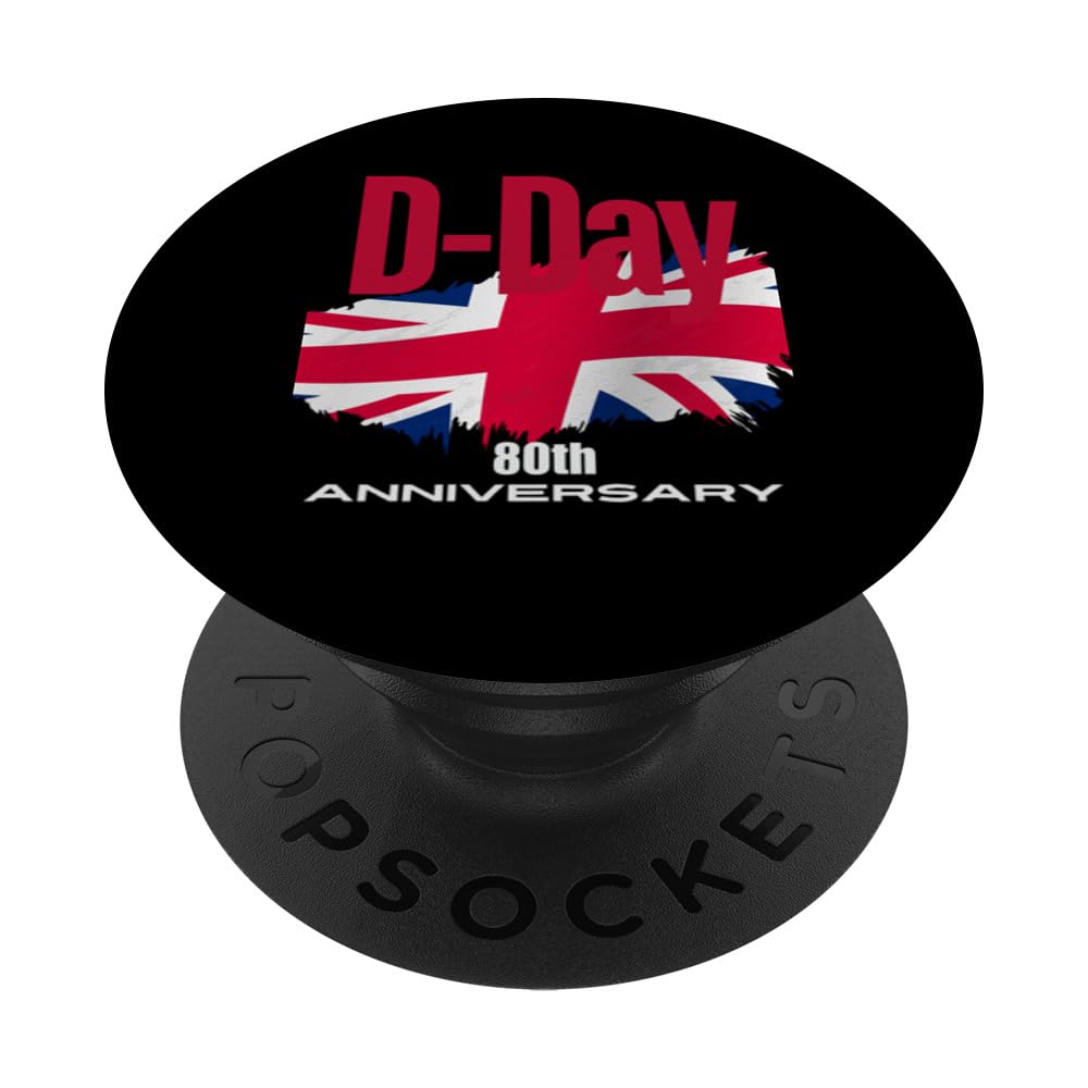 Commemorating 80 Years, D-Day: Honouring Veterans PopSockets Swappable PopGrip