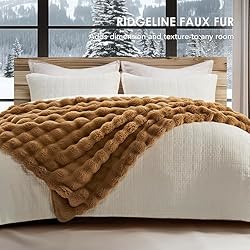 EverGrace Ultra Soft Luxury Fluffy Faux Rabbit Fur