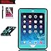 iPad Mini Case, iPad Mini 2 Case, iPad Mini 3 Case, Rugged Kickstand Series - Shockproof Heavy Duty Hybrid Three Layer Armor Defender Kids Child Proof Case Cover - Black Pink