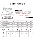 icyzone Workout Sports Bras for Women - Fitness Athletic Exercise Running Bra Yoga Tops (M, Graphic Beads)