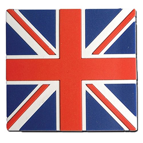 WG Retro Union Jack PVC Fridge Magnet