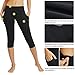 Baleaf Women's and Girl's Yoga Workout Capris Leggings Side Pocket for 5.5
