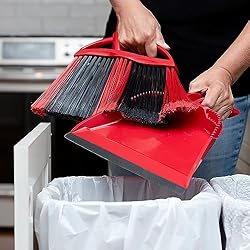 O-Cedar One Sweep Broom with Step-On Dustpan