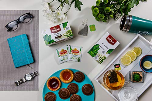 SULTAN TEA Marokkanischer Grüntee mit reinen Minze- und Tiznit Kräutertees (Packung mit 8-160 Teebeuteln) – Bild 6