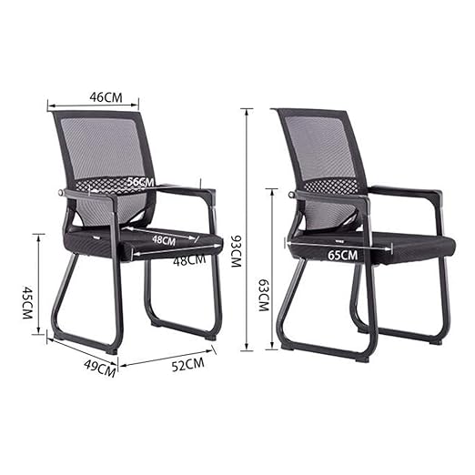 Amazon Com Chairs Cjc Pp Backrest Breathable Mesh Upholstered
