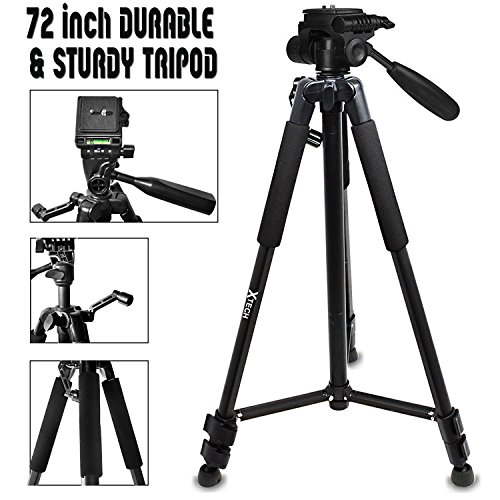Xtech-32GB-Memory-Card-Kit-Premium-Camera-Case-Pro-Series-72-inch-Tripod-f-Sony-Alpha-A6500-A6300-A6000-A55-A9-A7R-II-A7-II-A7-A7R-A7S-A65-A77-A99-A900-A700-A580